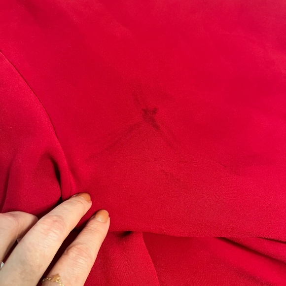 Valentino Red Vintage wide legged cropped Jumper - Picture 6 of 14